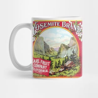 Yosemite Brand crate label, circa 1893 - 1909 Mug